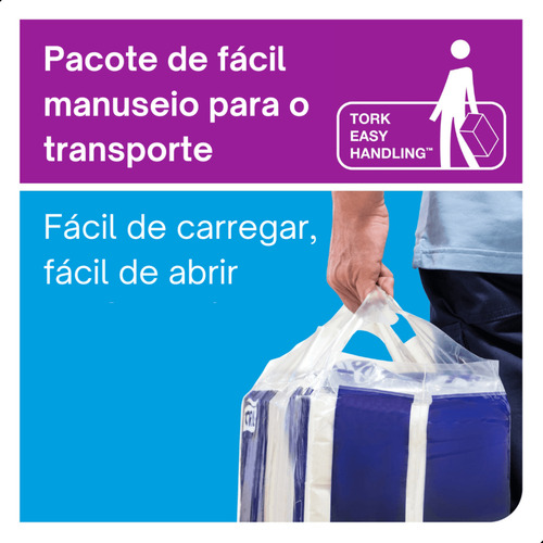 Papel Toalha Interfolhado Ultra Premium Folha Dupla Tork