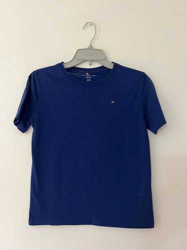 Polera Marca Tommy Hilfiger Talla M/l Azul Usado