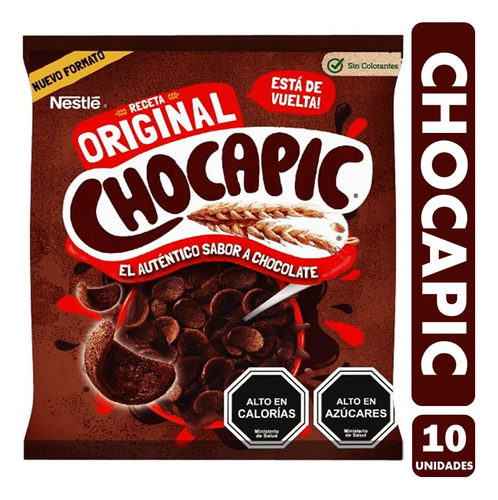 Chocapic De Nestle - Para Colación (pack De 10 Unidades)