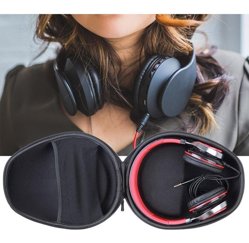 Case Capa Estojo Bag Rígido P/ Headphone Headset Resistente