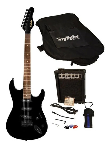 Smithfire Smi111pack Blk Paq Guitarra Eléctrica Amplificador