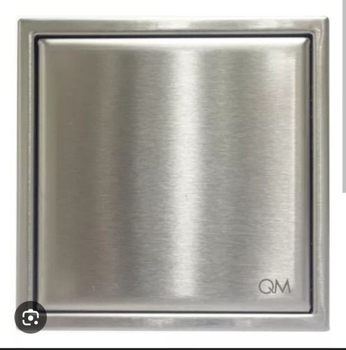 Quality Metal Desague-tapa Ciega Satinada 10x10 Baño,cocina