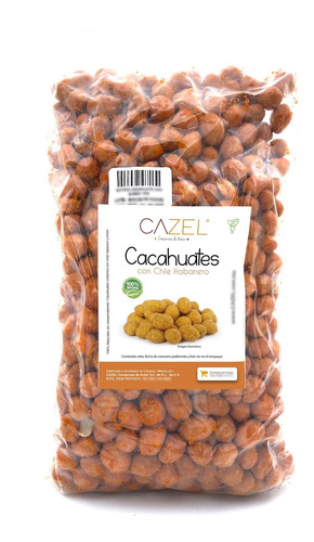 Cacahuates Con Habanero Receta Especial 1kg