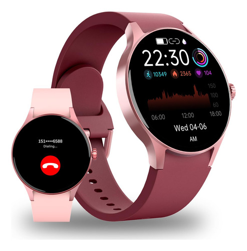 Reloj Inteligente Mujer Impermeables Smart Watch Bluetooth