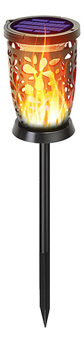 Antorcha Solar De 96 Led Para Danza, Parpadeo, Luz De Llama