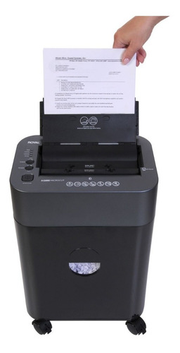 Trituradora De Papel Royal 80 Hojas Micro-cut Shredder 