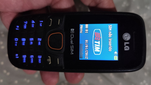 Celular Lg A275 Antena Rural Rádio Fm E Lanterna 2 Por 1 Preto (Usado)