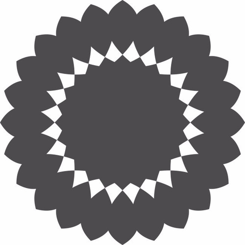 Adesivo Decorativo De Parede Mandala Simples