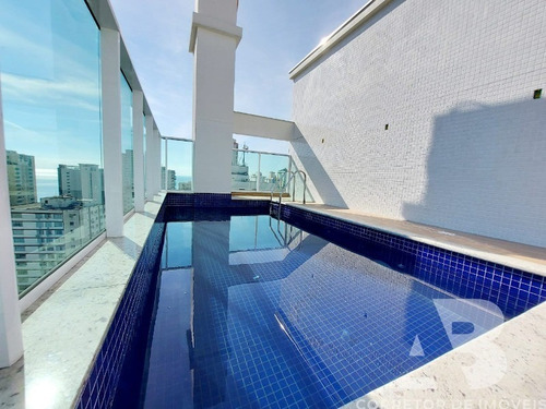 Imagem 9 de 18 de La Brise, Cobertura Nova, 02 Suítes + 02 Demi Suítes, Piscina, Terraço, Espaço Gourmet, 03 Vagas De Garagem, Centro, Balneário Camboriú, Sc. - Co00062 - 69831129
