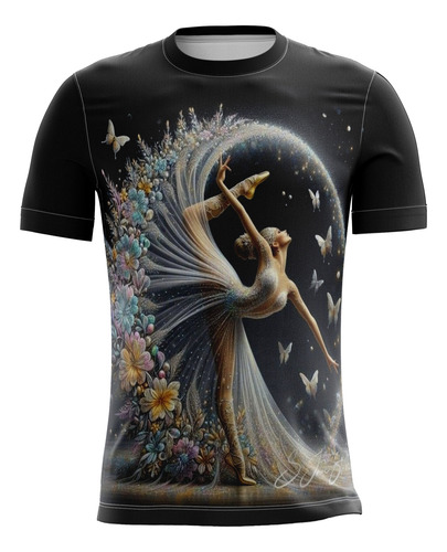 Camisa Bailarina Balé Clássico Arte Da Dança 2