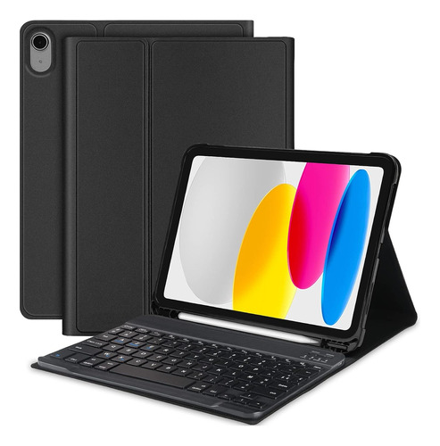 Carcasa Funda Con Teclado Para iPad Air 4 5 Ta Generación