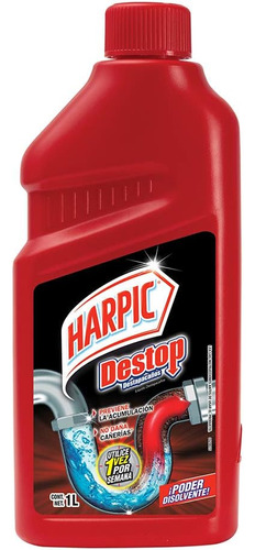 Harpic Destop Destapacaños, 1l