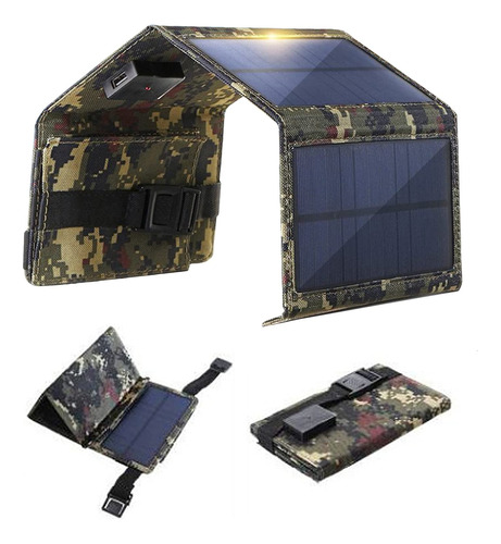 Panel Solar 5 Voltio Cargador Bateria Portatil Automovil Rv