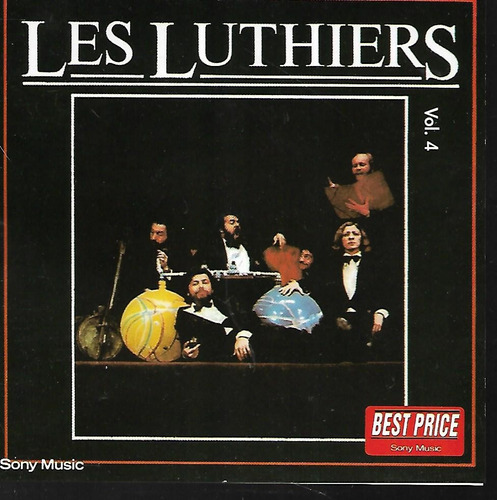Les Luthiers Album Volumen 4 Sello Sony Music Best Price Cd