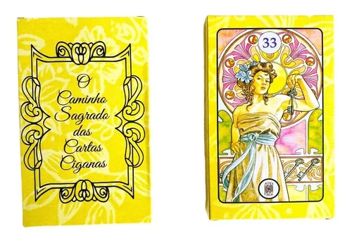 Tarot Tarô Baralho O Caminho Sagrado Das Cartas Ciganas - Loja