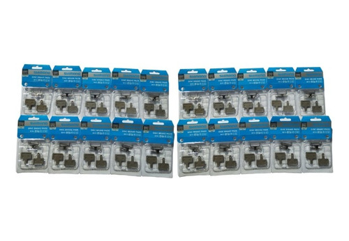 20 Pares Pastilha Freio Disco Shimano B01s Mt200 M395 Deore