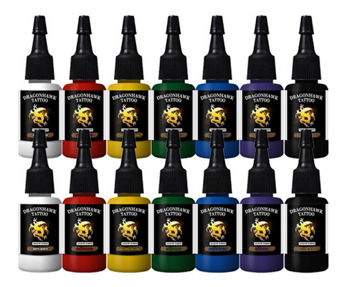 Imagen 2 de 6 de Kit Tatuaje Profesional 3 Maquinas Rotativas Hurricane Power