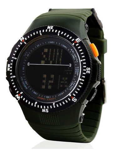Reloj Hombre Táctico Digital Reloj Deportivo Waterproof 5atm