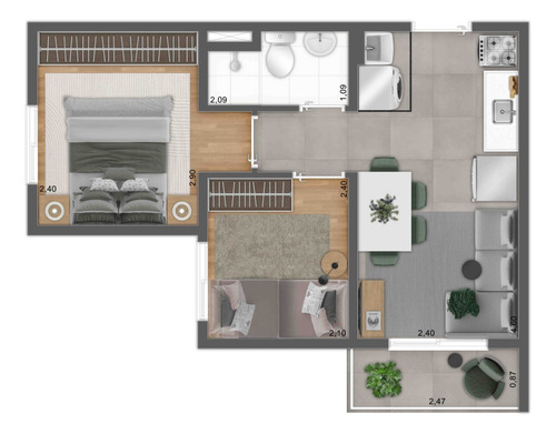 Apartamentos Na Planta Próximos Ao Autódromo De Interlagos