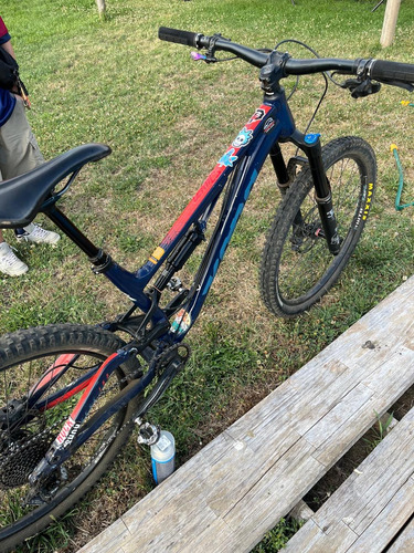 Bicicleta Doble Suspencion, Fox 36, Sram, Frenos Shimano, Et