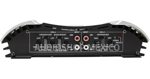 Amplificador 4 Canales Atomic Audio Krypton4 2600w Clase Ab