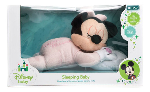 Minnie Sleeping Minnie De Peluche Original Ditoys Full