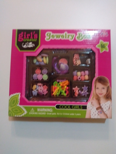 Kit Set Para Hacer Pulseras Niñas Bisuteria