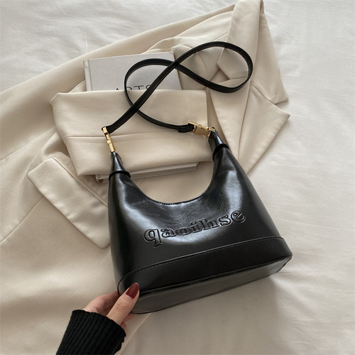 Bolso Sencillo Para Axilas A La Moda Retro 2024, Otoño, Nuev