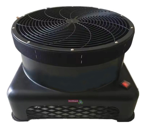 Ventilador Para Muñecos Danzantes Mxadn-002 18 Ø 5 A 6.5m Color Negro