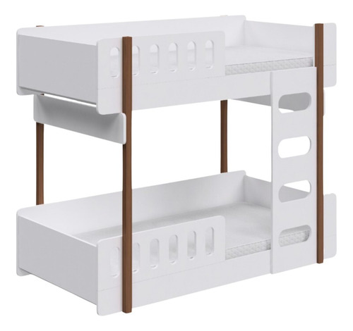 Beliche Solteiro Em Mdf Para Quarto Infantil Up Wt