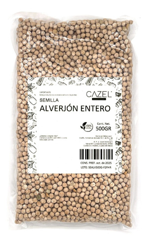 Imagen 1 de 2 de Alverjón Entero Premium Oaxaca 500g