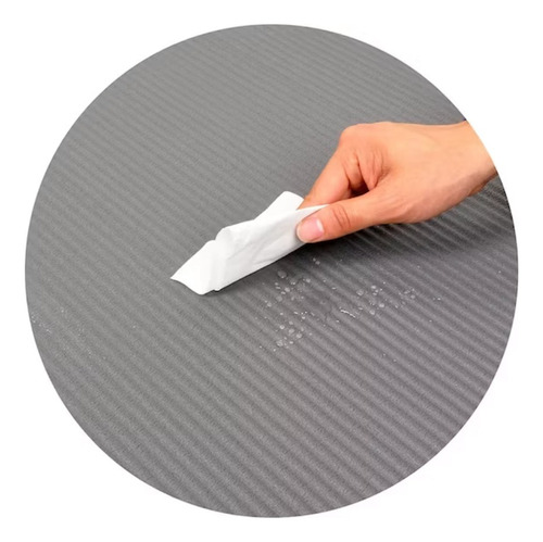 Tapete Para Yoga Extragrueso Balancefrom 12 Mm ( Colores ) Color Gris