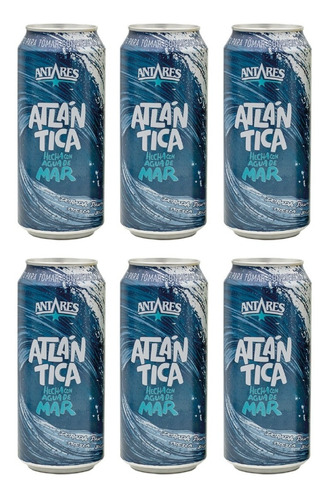 Lata Cerveza Antares Atlantica X473cc Six Pack