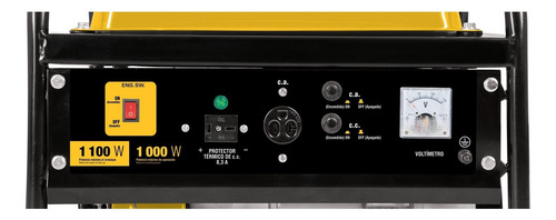 Generador Portátil 1.1 Kw Motor A Gasolina, Pretul. 26033