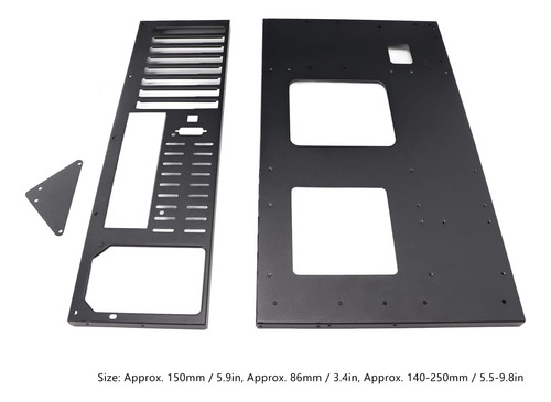 Caja De Computadora De Juego De Bricolaje Zunato, M Atx Atx