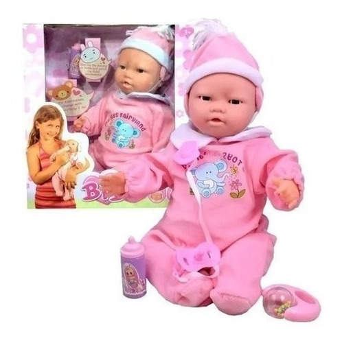 Muñeca Bebe Gestitos Movimientos Faciales Y Sonido 