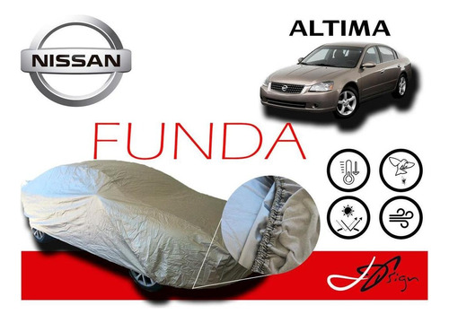 Cobertura Gruesa Broche Afelpada Eua Nissan Altima 2002-06