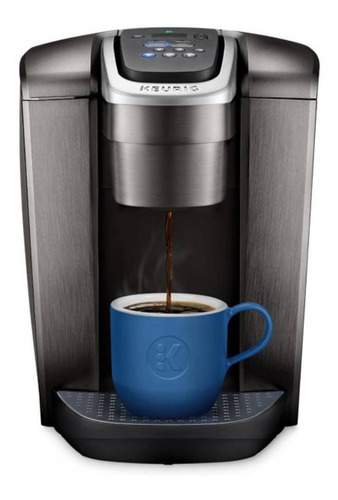 Cafetera Keurig K-Elite Single Serve automática brushed slate para cápsulas monodosis 110V