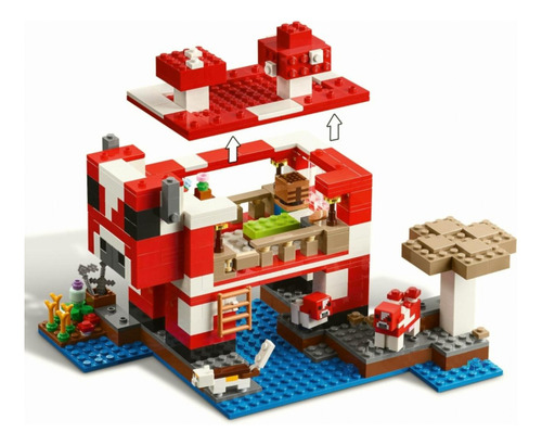 Set De Construcción Lego Minecraft 21270 500 Piezas En Caja