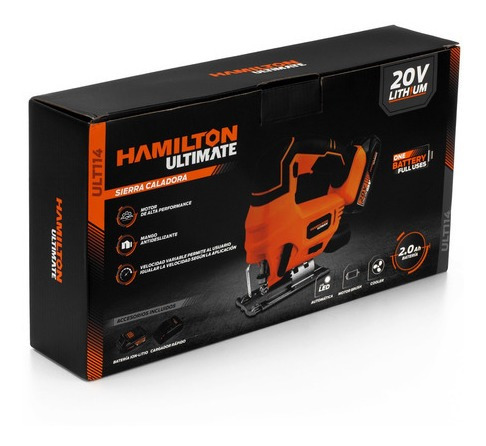 Sierra Caladora Bateria 20v Hamilton Ultimate Ult114 Cuotas