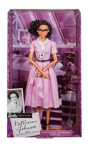 Imagem 2 de 8 de Barbie Signature Collector Katherine Johnson Mattel Ms