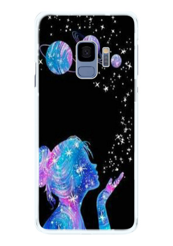 Capinha Compatível Samsung S9 Garota Lunar