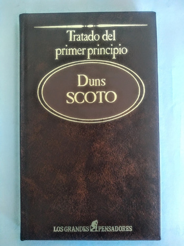 Tratado Del Primer Principio, Duns Scoto