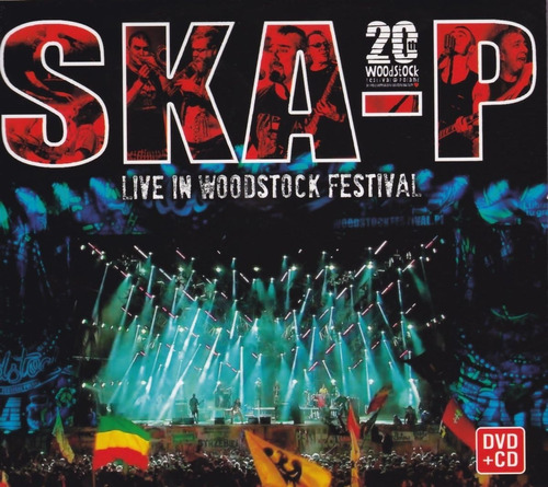 Ska-p Live In Woodstock Festival Cd + Dvd Importado