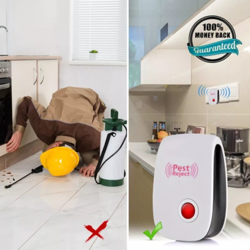 * Paquete De 6 Repelentes Ultrasónicos For Insectos Y Ratas