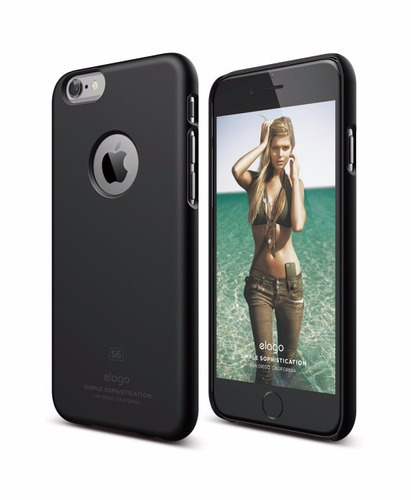 Forro Protector Slimfit Elago Para iPhone 6/6s + Lamina