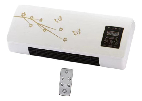 Aquecedor De Parede Pequeno, 2000w, Estampa De Borboleta