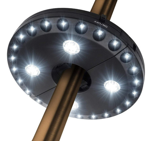 Lampara Luz Led De Sombrilla P/ Mesa Exterior Jardin Patio