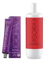 Comprar 2 Tintas Igora Fashion Lights L44 Y Oxidante 1l A Elección
