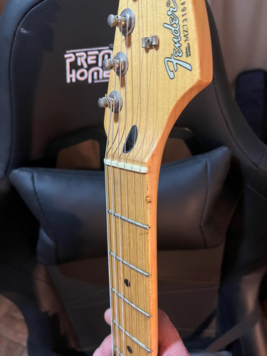 Fender Stratocaster México 2007 Con Pickups Fimarzio Diestro Negro Maple (Usado)